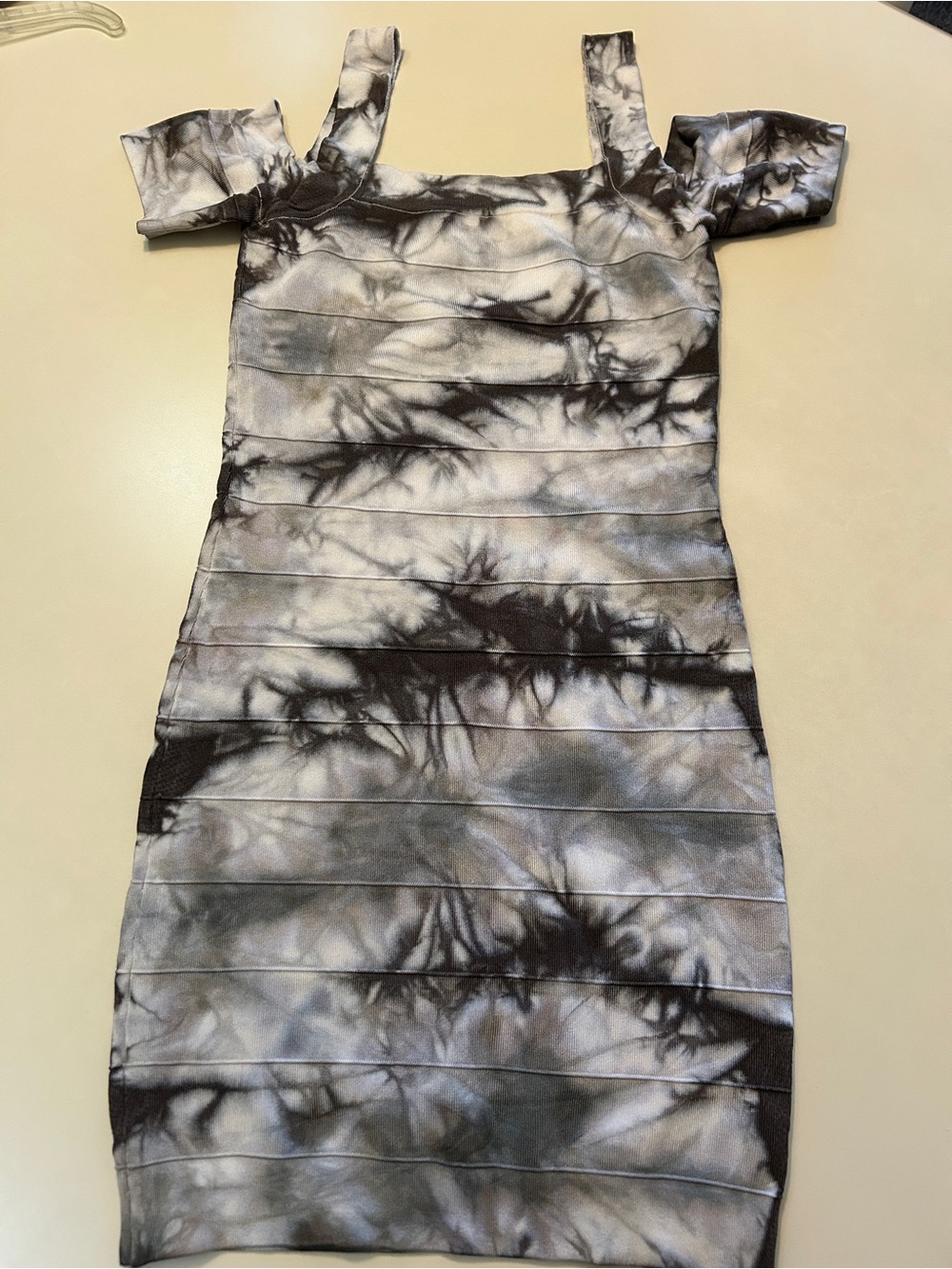 Y2K Kardashians Bebe Tye Dye Dress